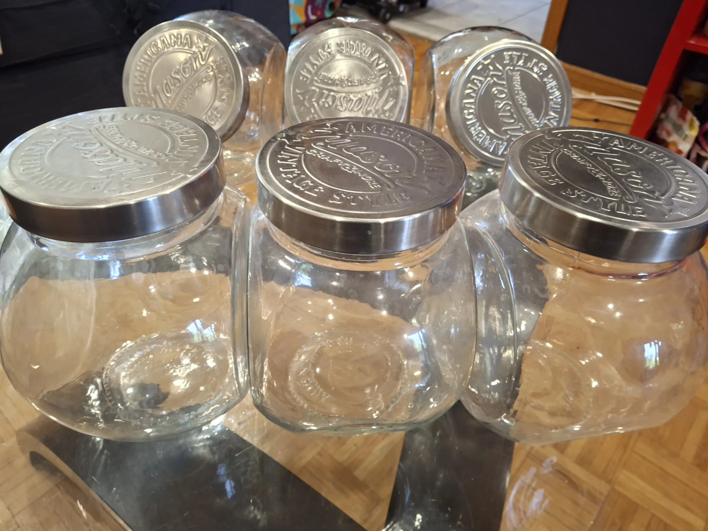6 Mason Craft & More Glass Storage Jar - photo 2
