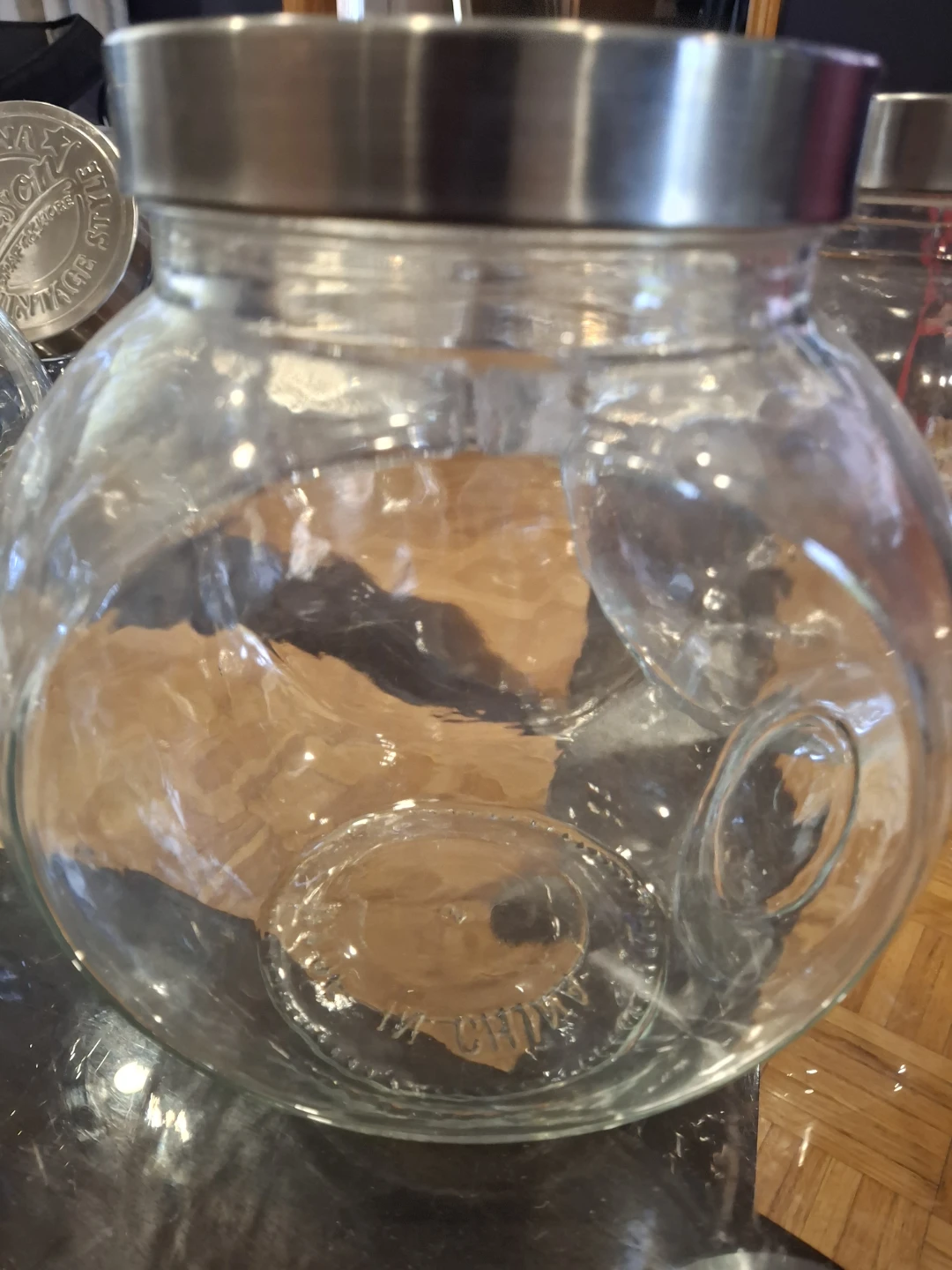 6 Mason Craft & More Glass Storage Jar - photo 3