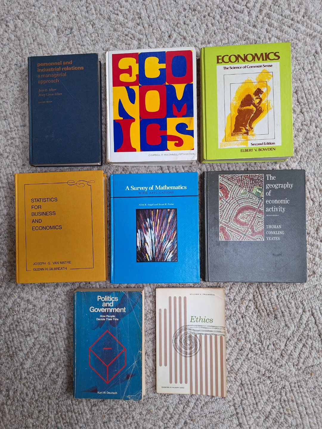 Bundle of Economics and Business Textbooks