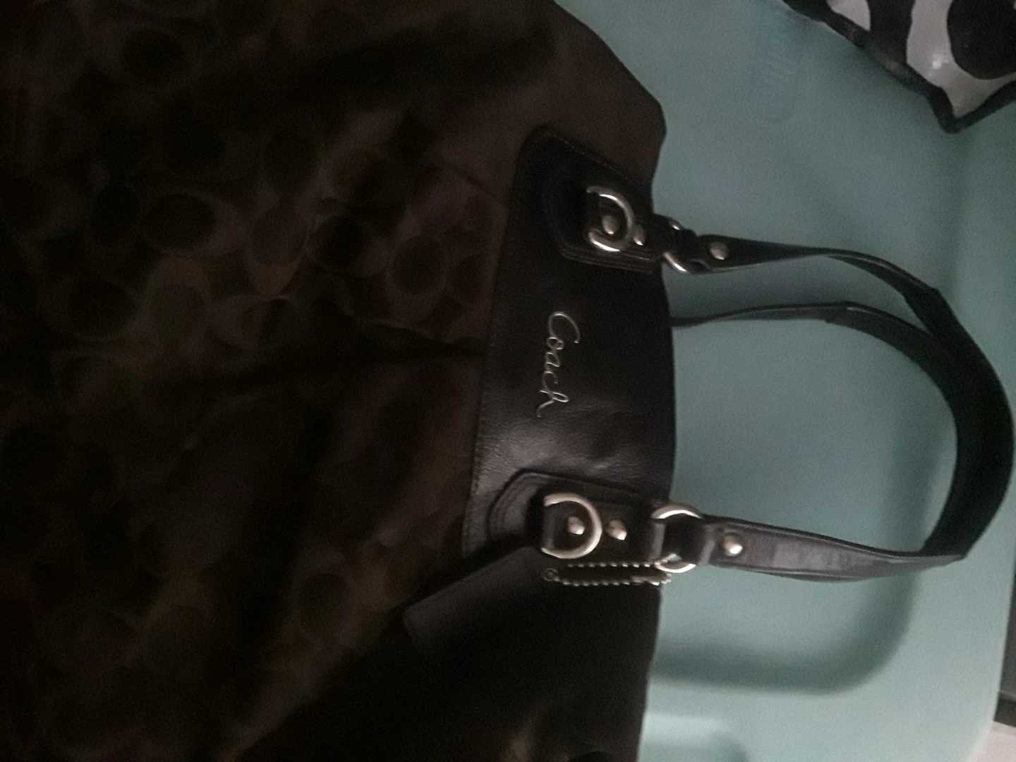 Coach Signature Canvas Tote Bag - photo 5