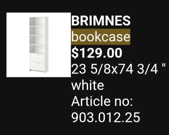 Set of 3 IKEA bookcases - photo 3