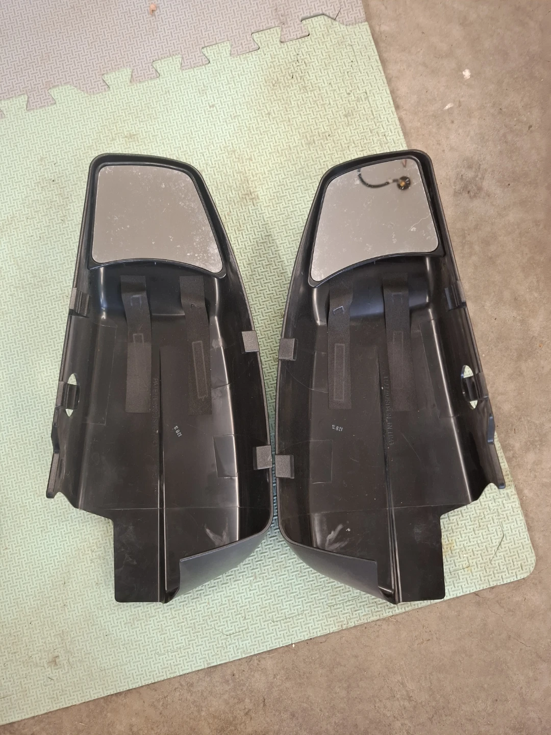 Black Side Mirror Covers