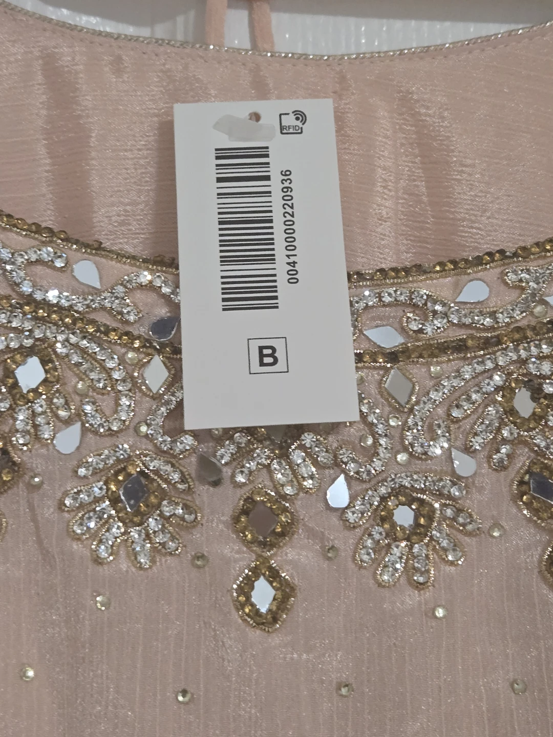 Pink Embellished Kurti for special occasion Size 44 - photo 3