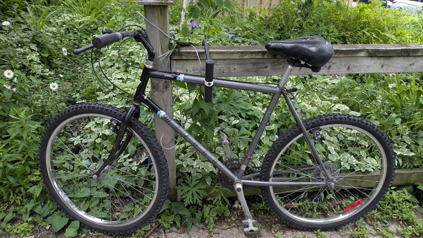 Grey Miyata Country Runner Mountain Bike