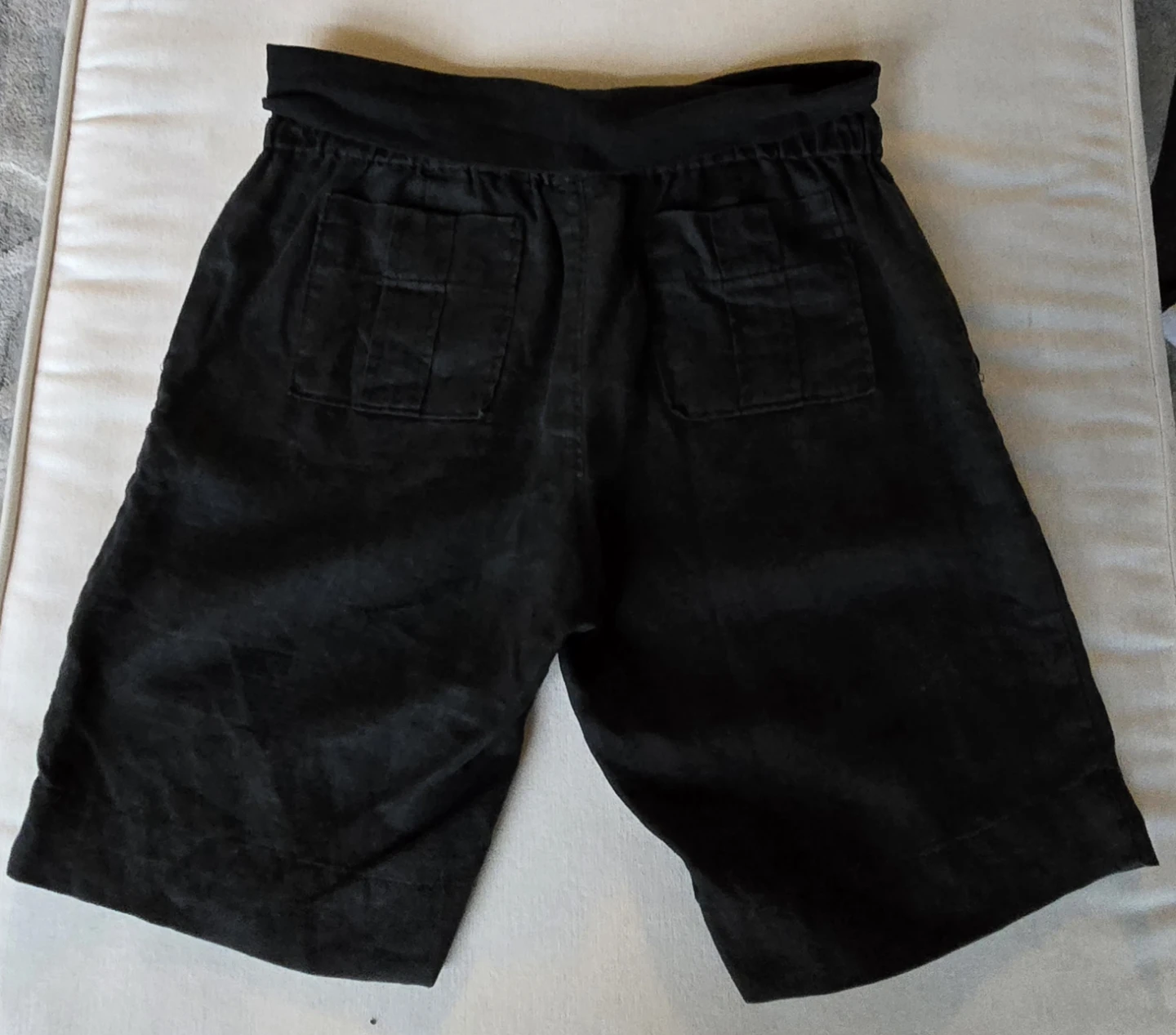 DKNY Women's Linen Bermuda Shorts Sz S - photo 2