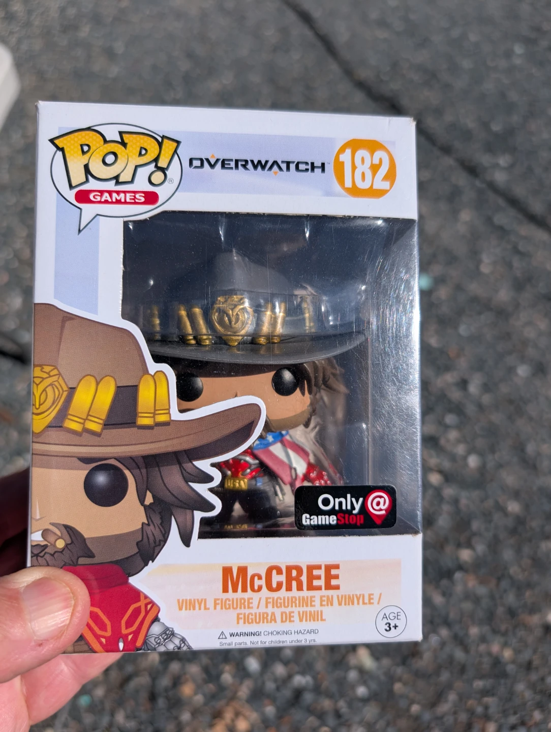 Funko Pop! Games Overwatch McCree Vinyl Figure #182