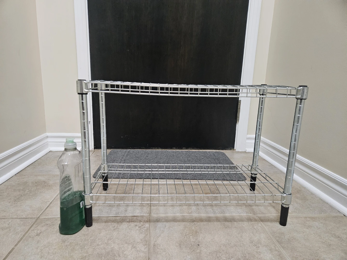 2-Tier Wire Shelving Unit - photo 3