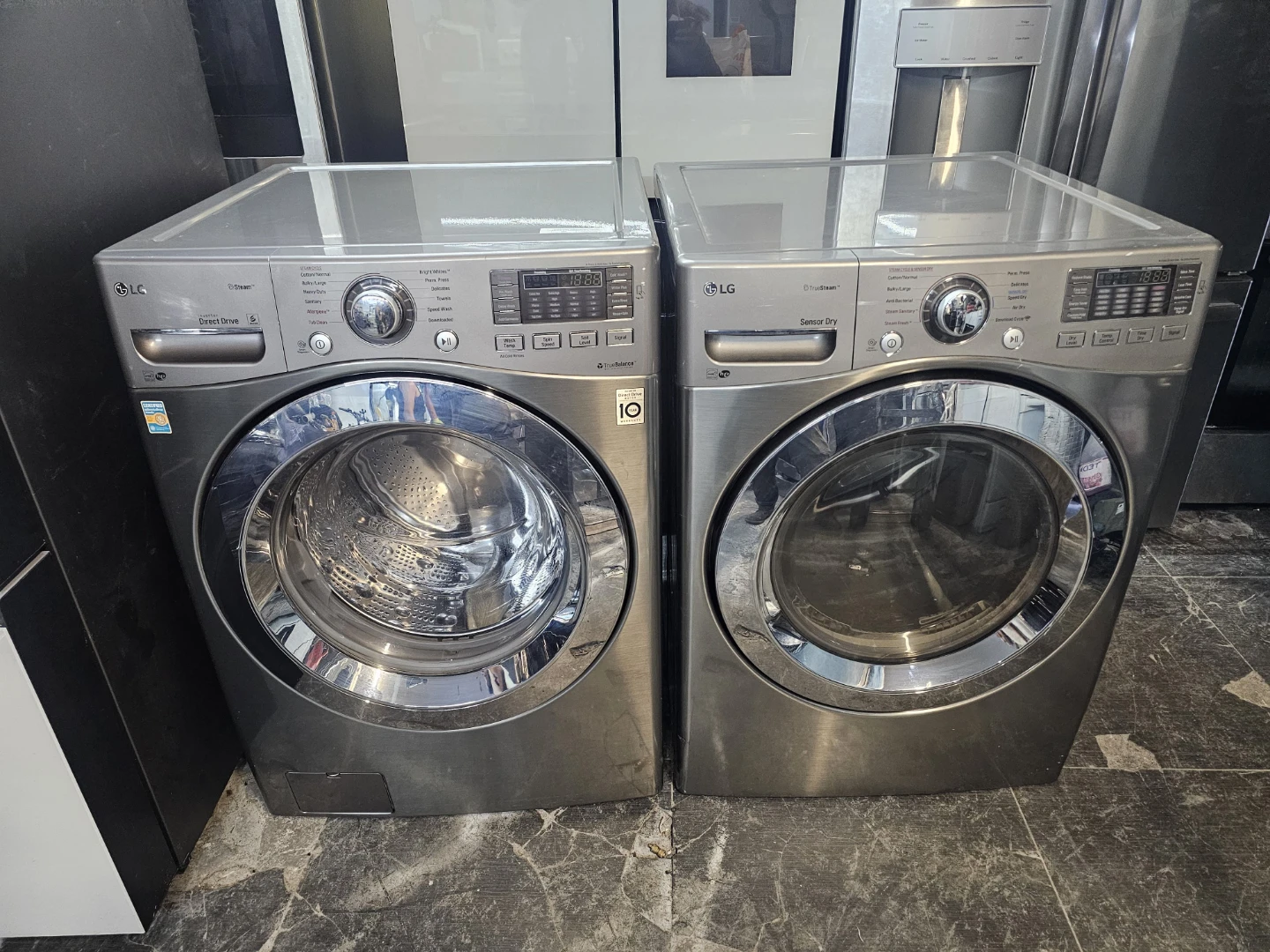 Lg washer and dryer set