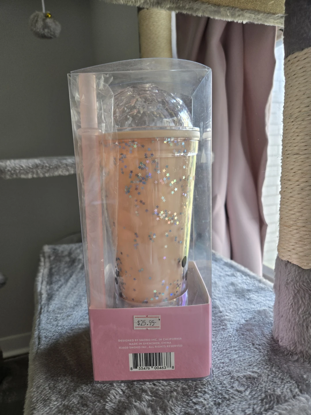 Boba Tea Tumbler with Reusable Straw - photo 2