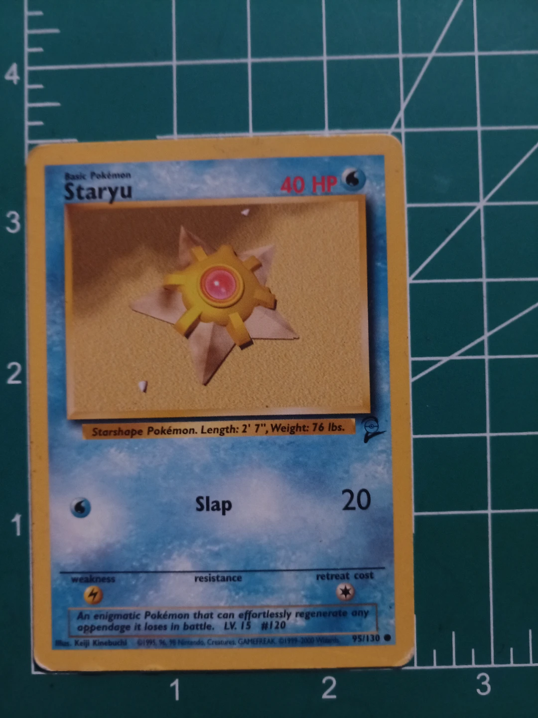 Pokemon Staryu Basic Trading Card