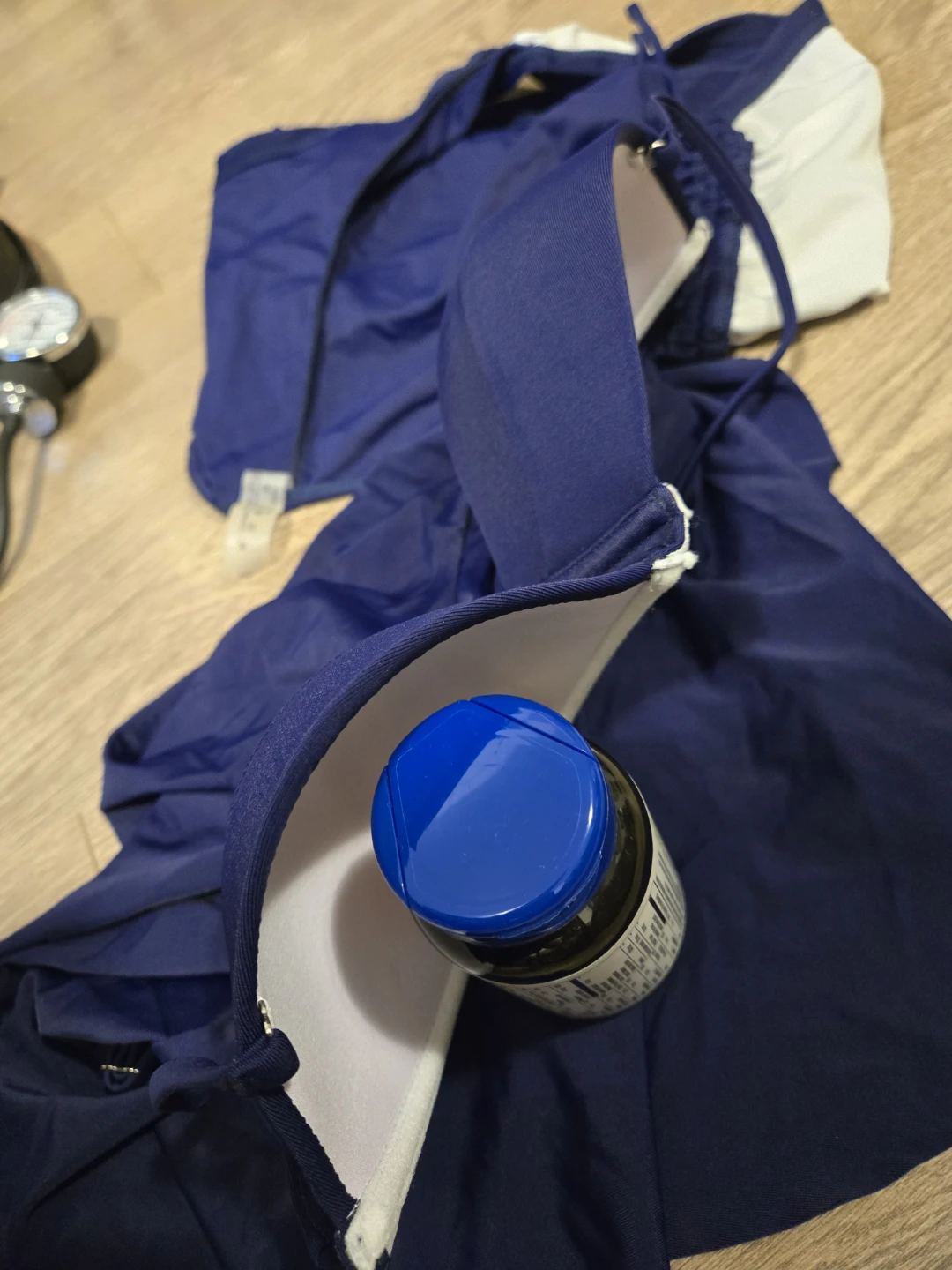 Navy Blue Tankini Swimsuit Set - photo 2