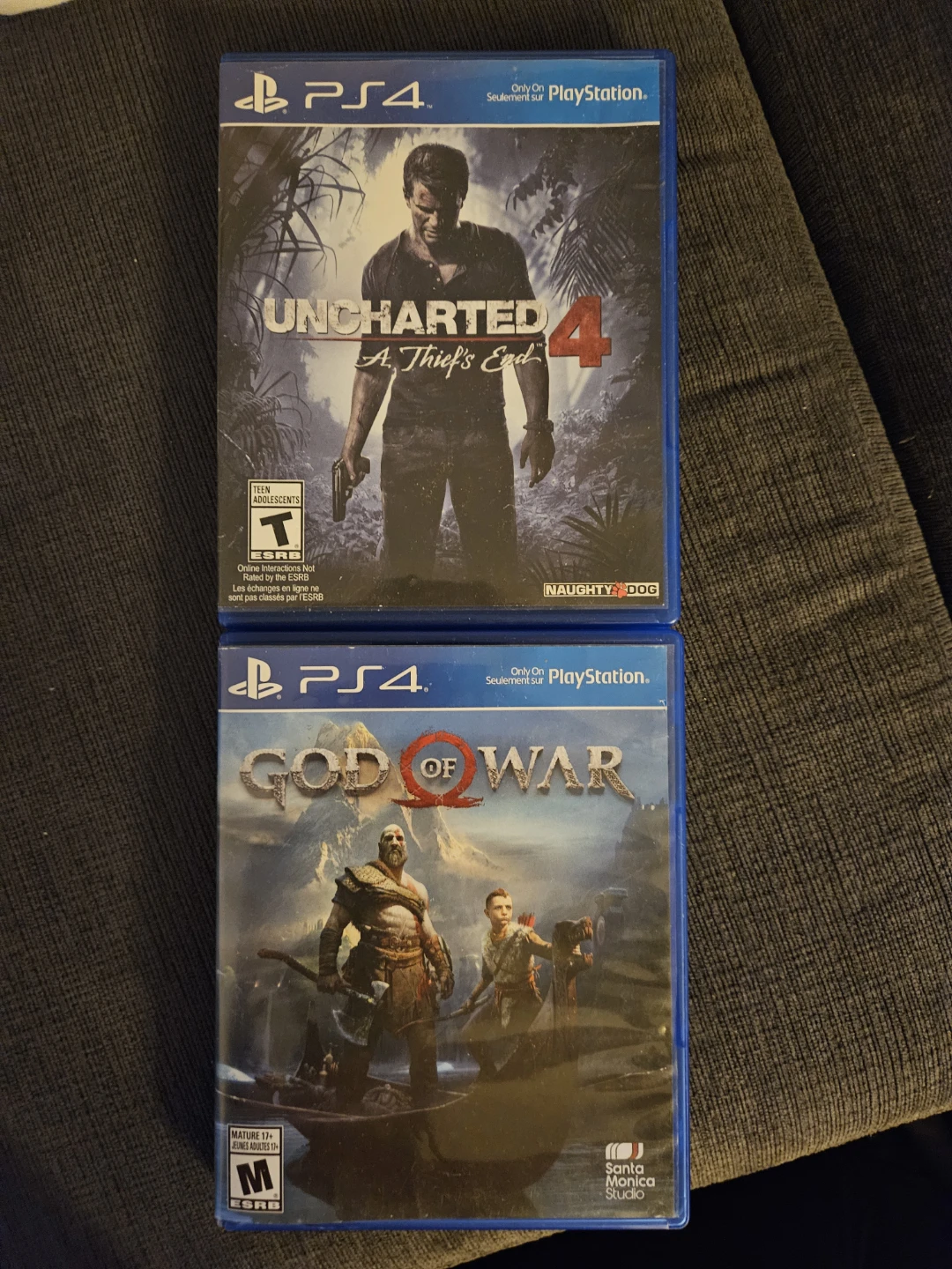 PlayStation 4 Games - God of War & Uncharted 4 - photo 2