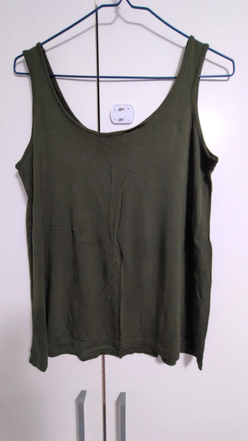 Olive Green Tank Top