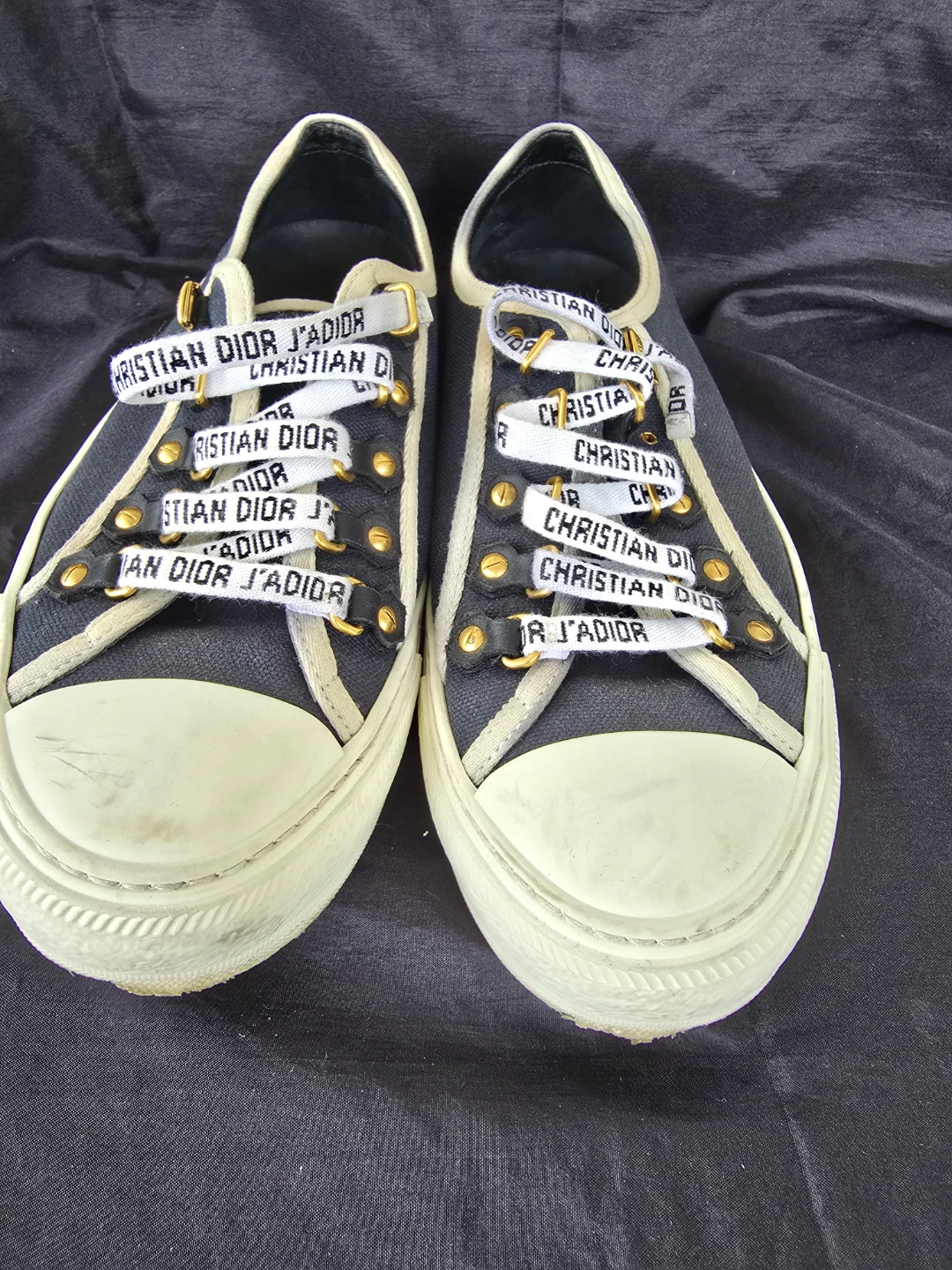 Christian Dior Canvas Sneakers - Size 38 - photo 4
