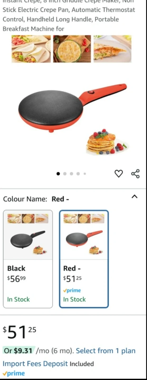 Instant Crepe & Pancake Maker - photo 5