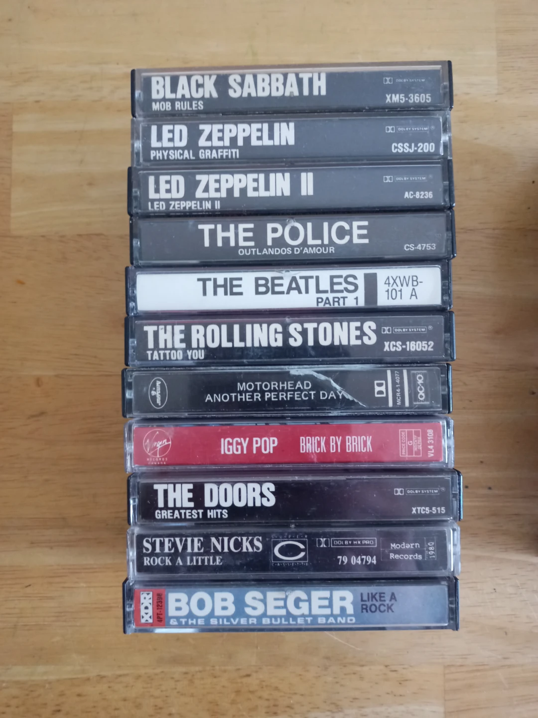 Collection Cassette Tapes J⚽