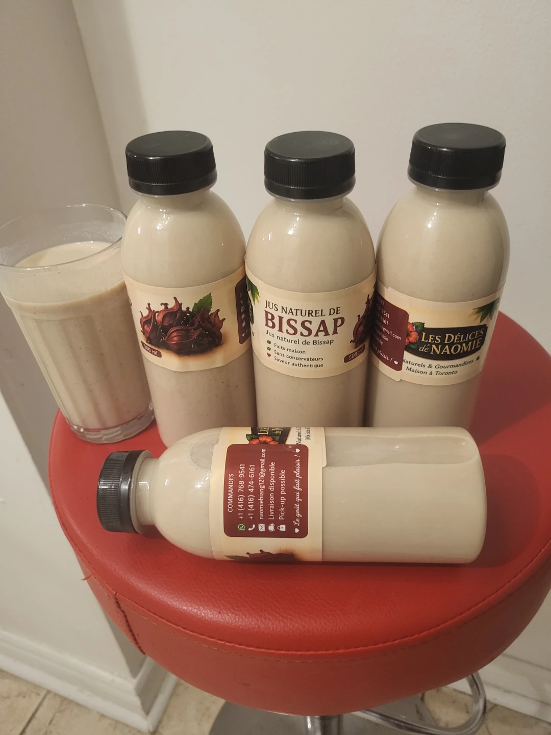 Les Délices de Naomie Baobab Juice (3x 500ml)
