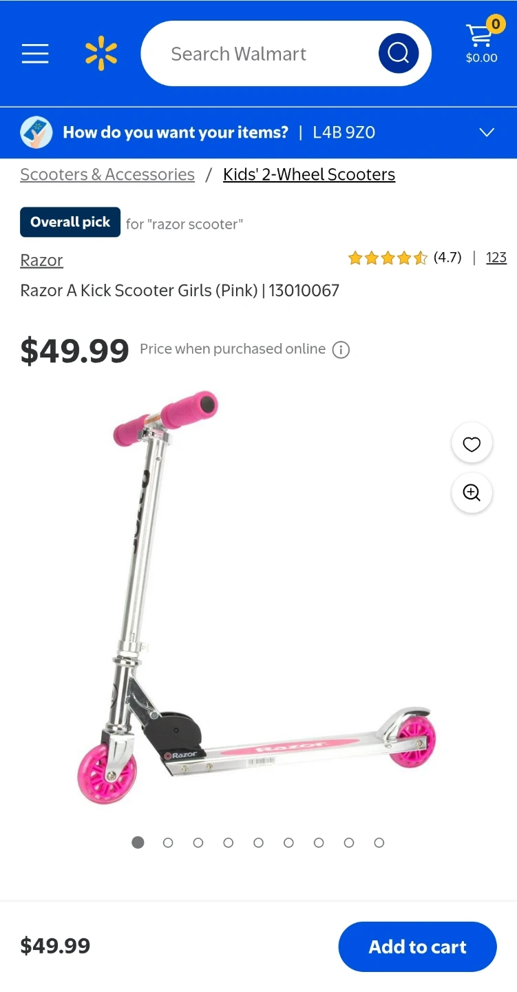 Razor A Kick Scooter Girls (Pink) - photo 2