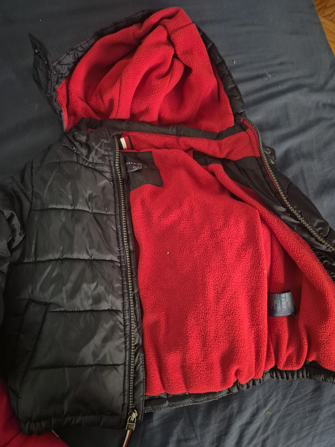 Tommy Hilfiger Puffer Jacket Red - photo 2