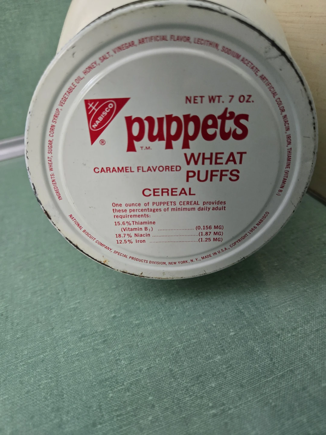 Vintage Nabisco Puppets Wheat Puffs Disney Mickey Mouse Bank - photo 4