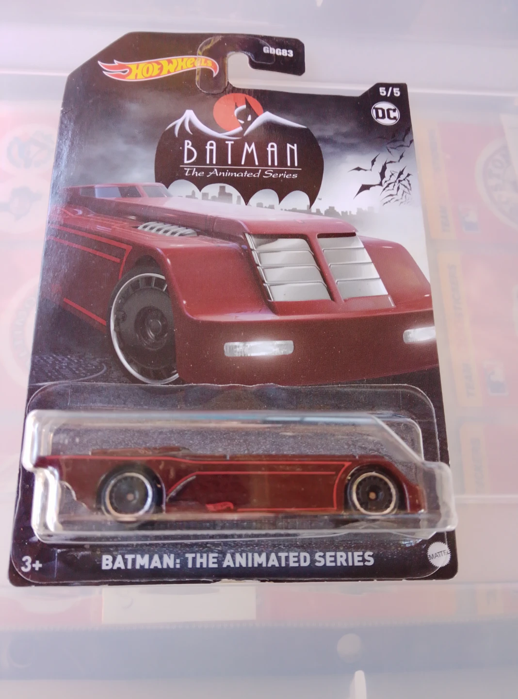 Hot Wheels Batman The Animated Series Car