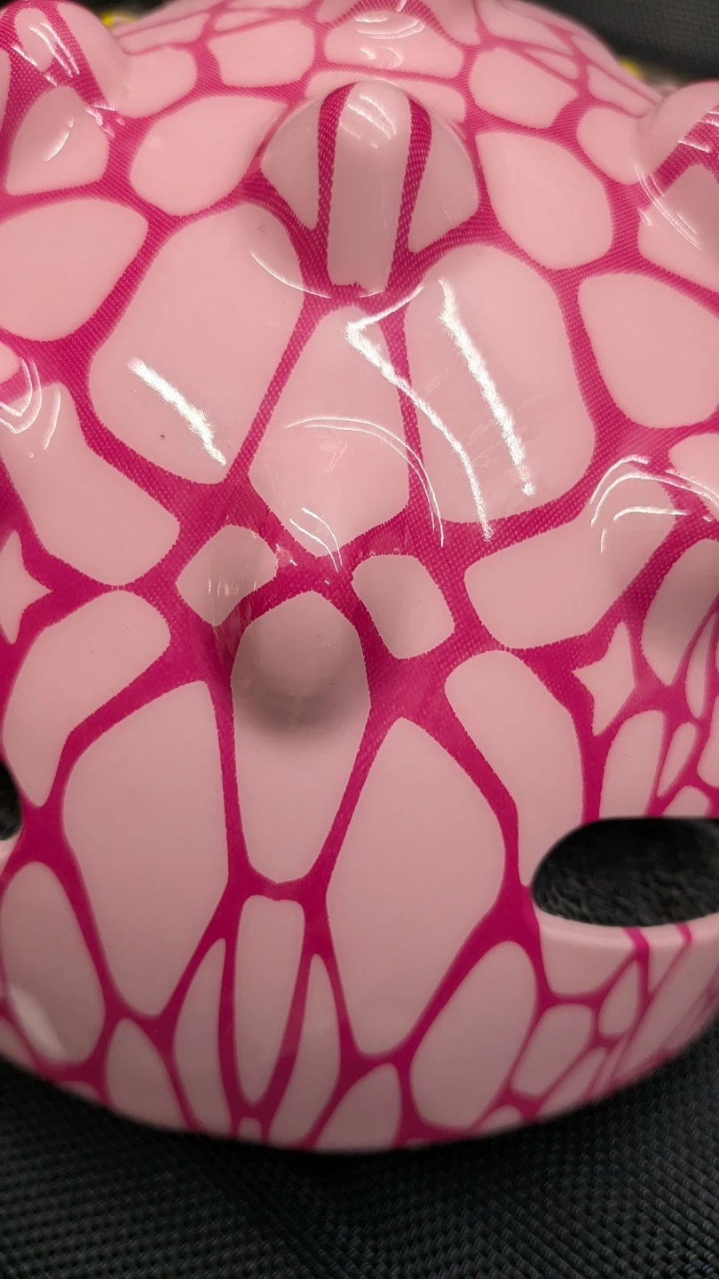 Kids Pink Dragon Bike Helmet ⚽ - photo 3