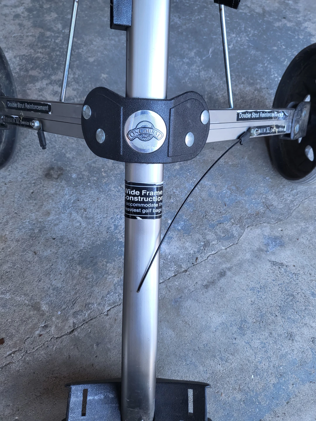 One Golf Titanium XE Golf Push Cart - photo 2
