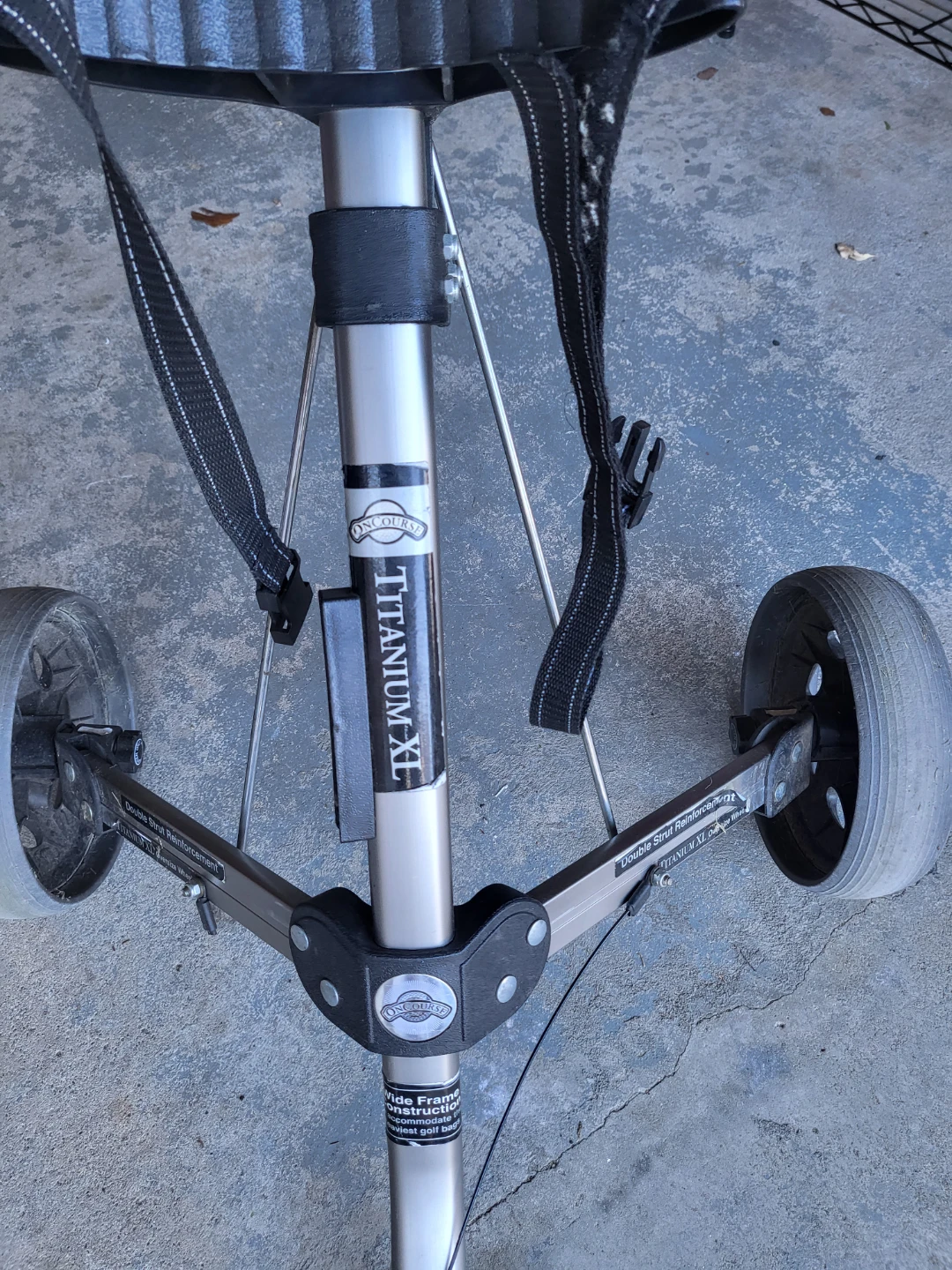 One Golf Titanium XE Golf Push Cart - photo 3