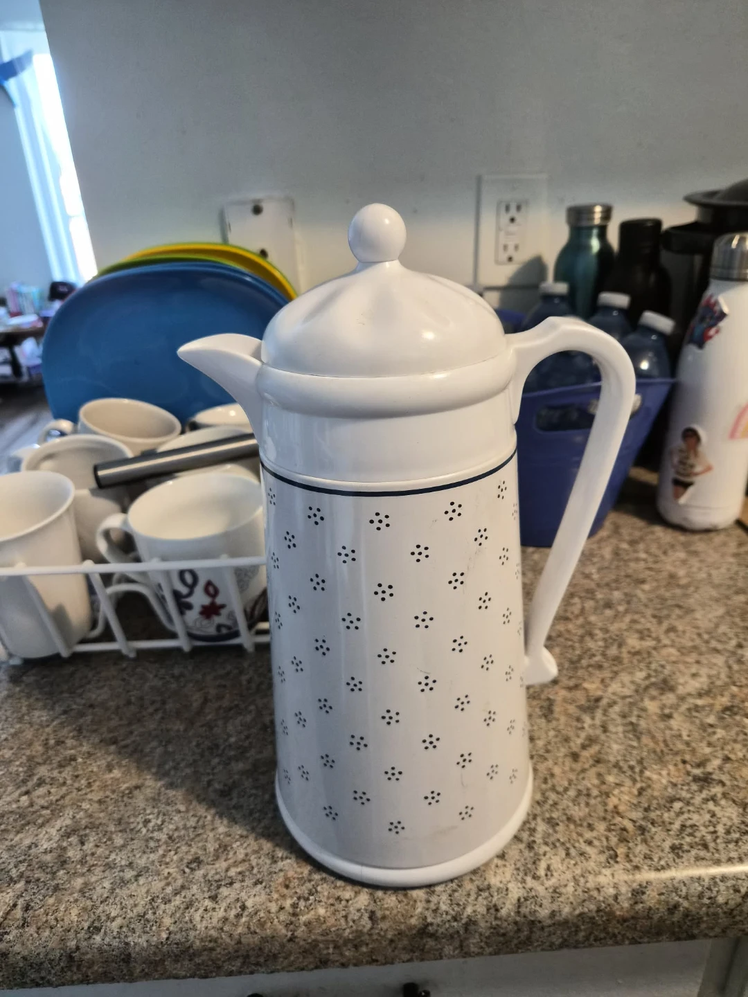A.K. DAS White Pitcher