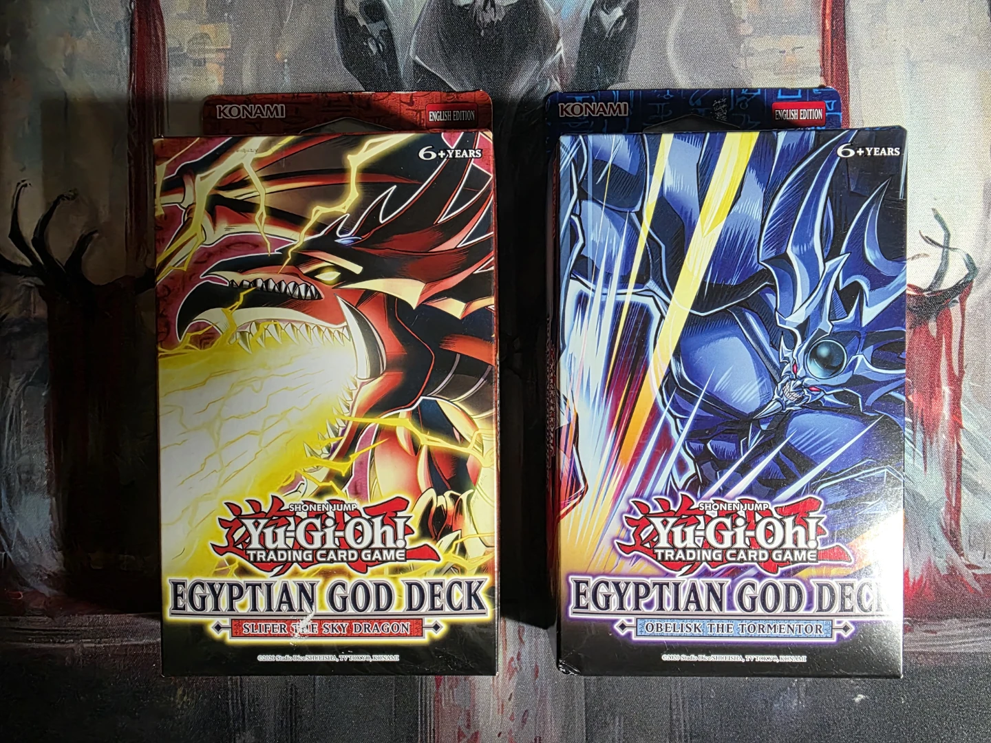 Yu-Gi-Oh! Egyptian God Decks - Slifer & Obelisk (2 Decks)