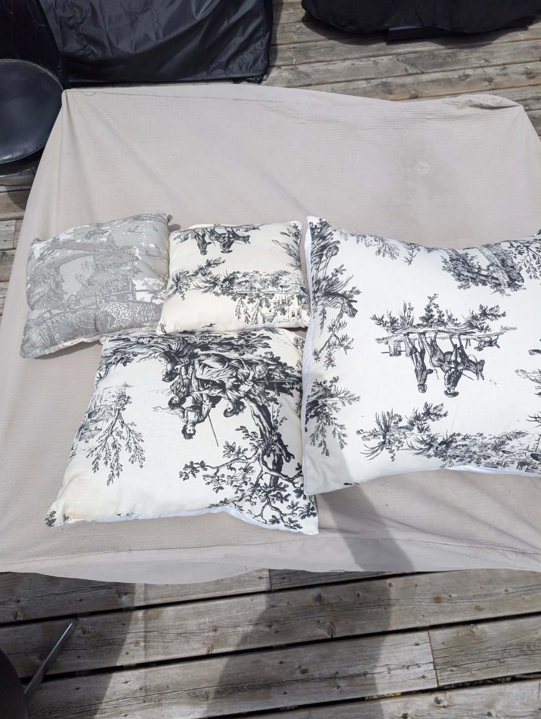 Set of 4 Decorative Throw Pillows