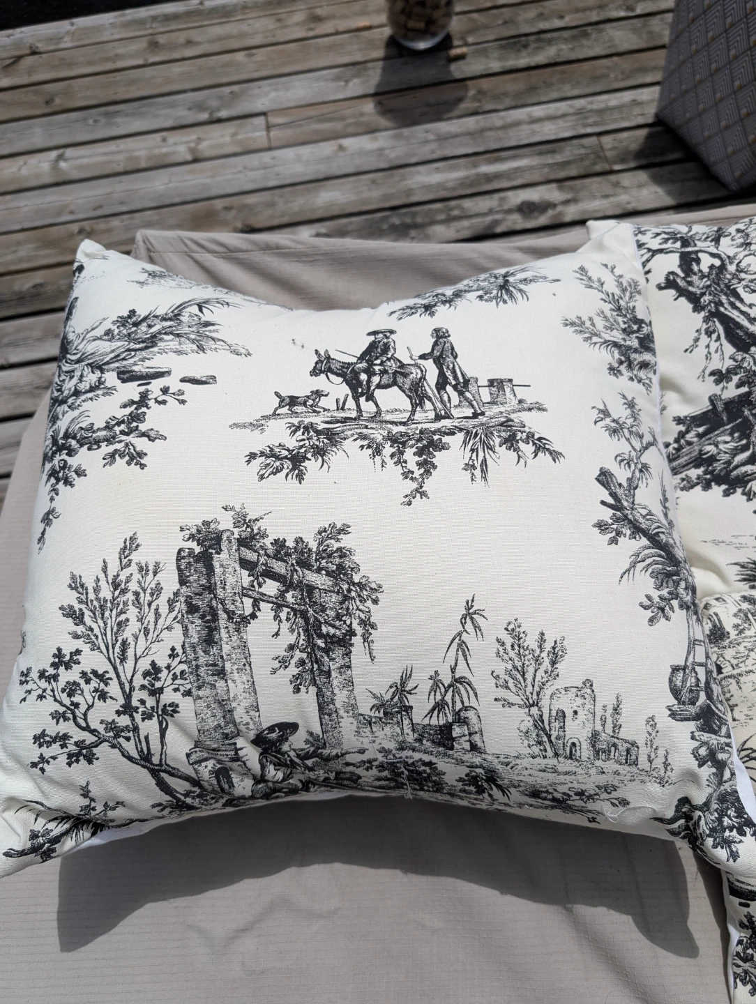 Set of 4 Decorative Throw Pillows - photo 3