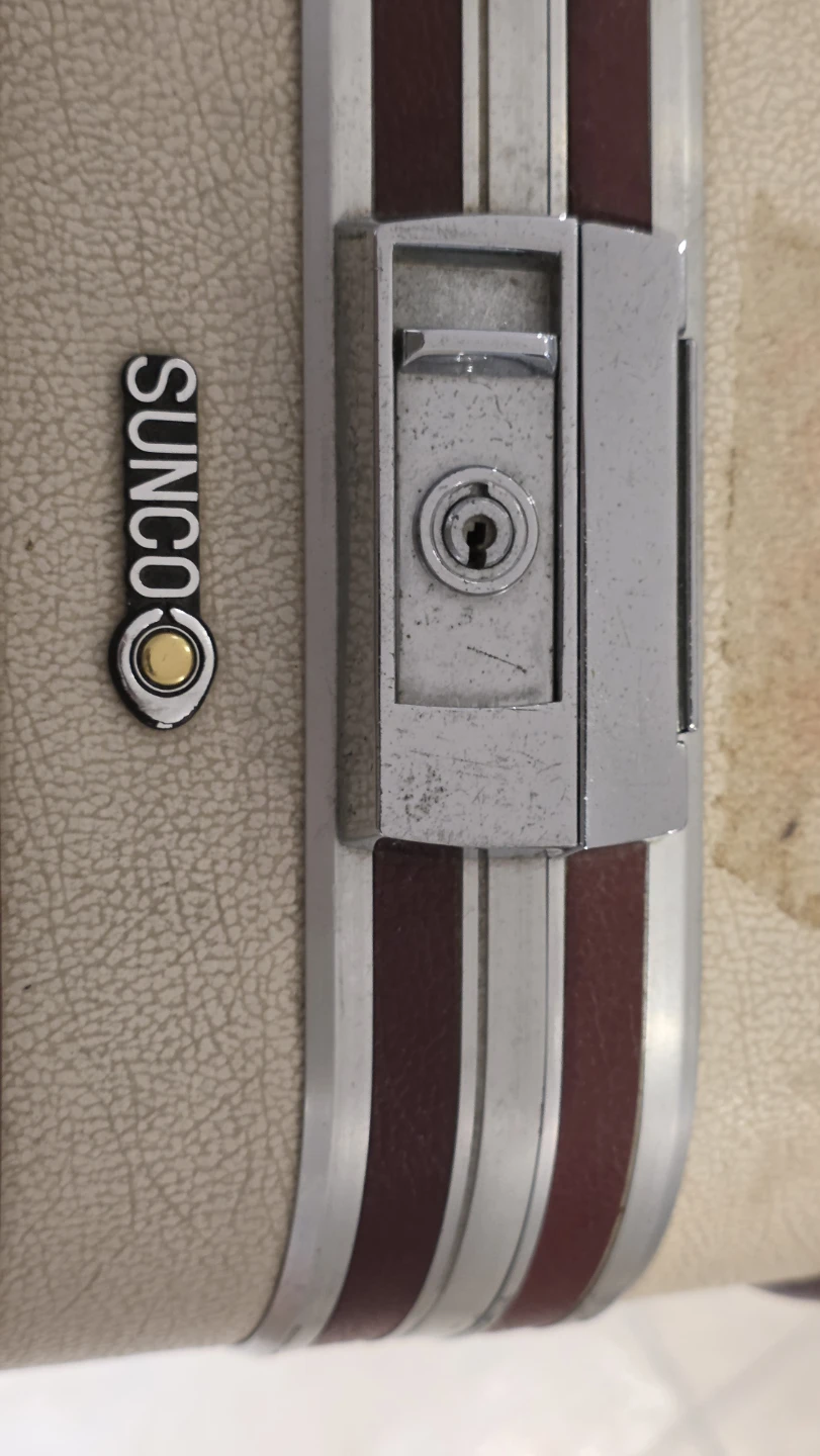 ⚽Sunco Vintage Luggage Suitcase - photo 3