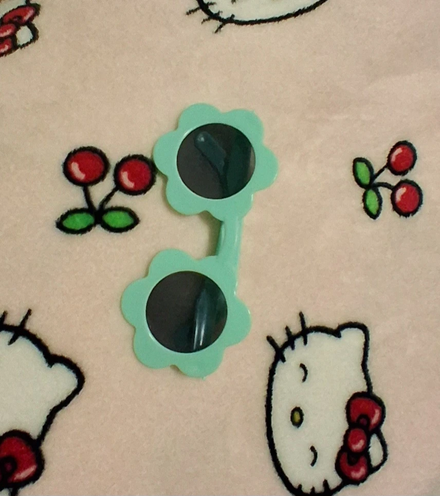 Children Flower shaped sunglasses  - Mint Green - photo 2