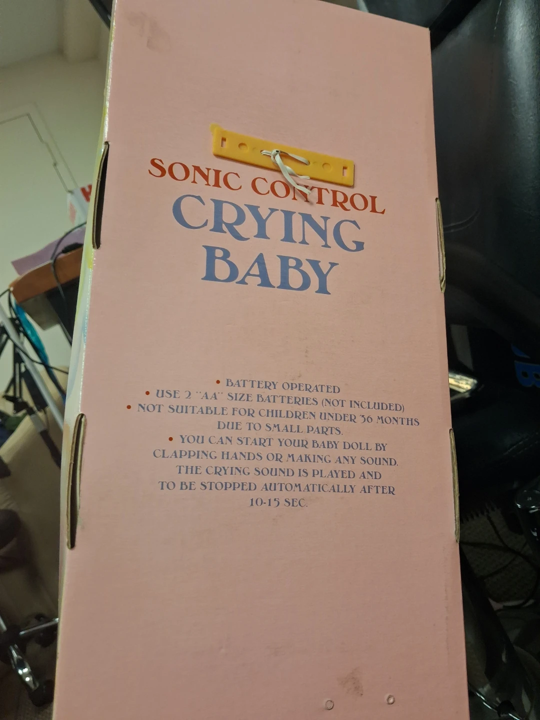 Sonic Control Crying Baby Doll