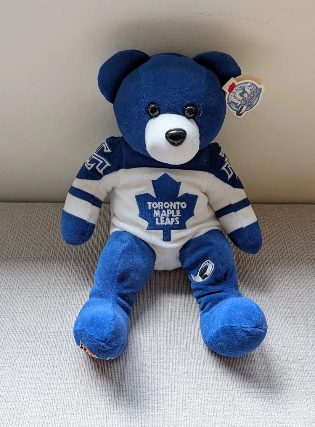 Brand New with Tags Toronto Maple Leafs Signed Teddy Bear