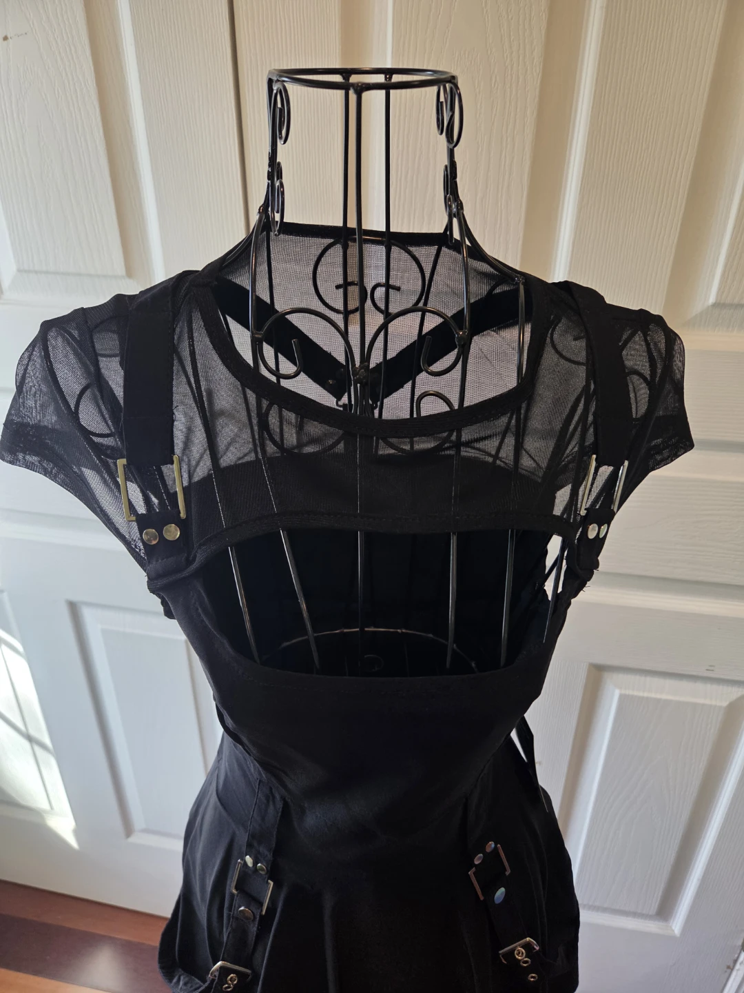 Raveland Black Mesh Dress - photo 2