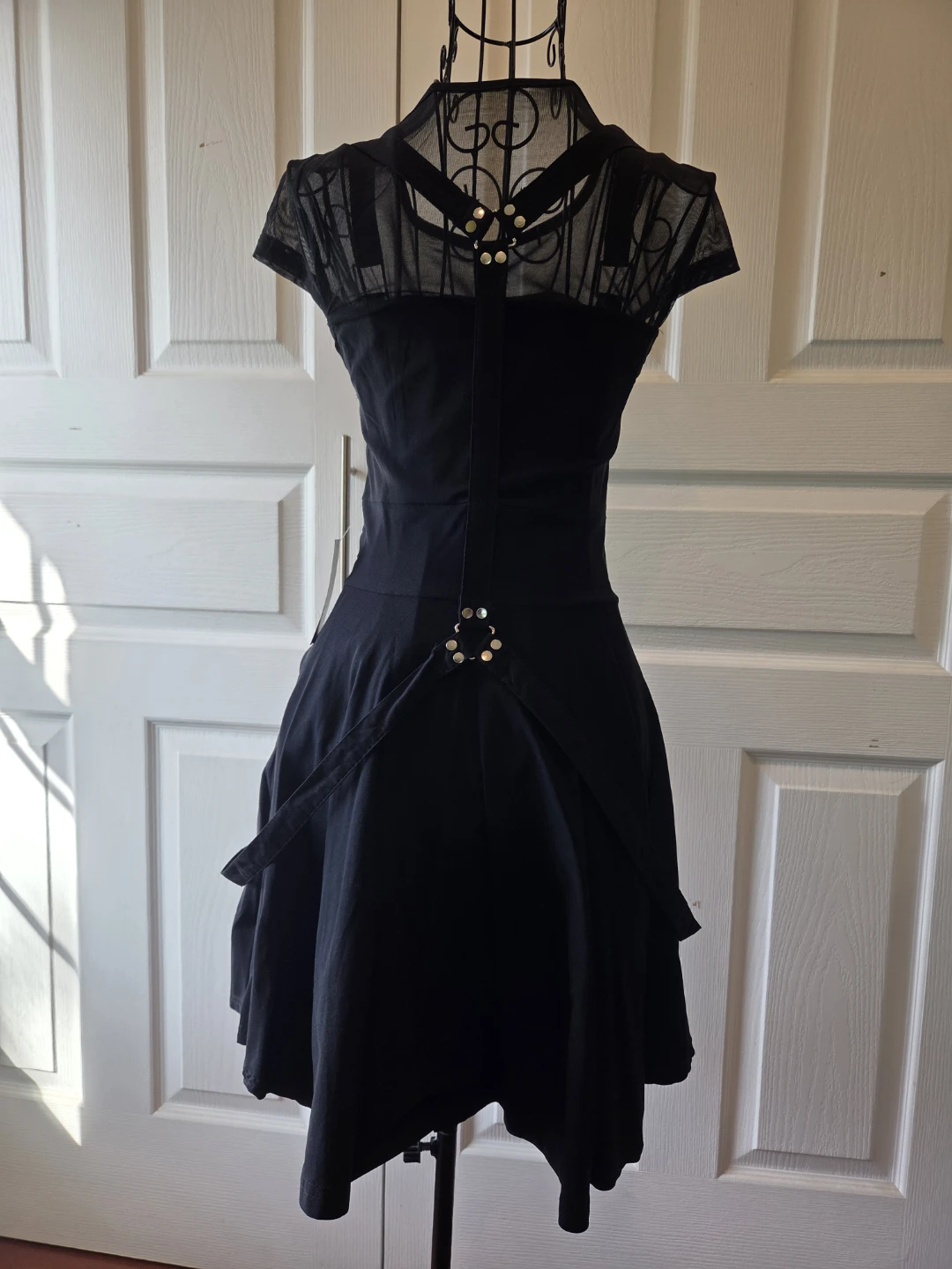 Raveland Black Mesh Dress - photo 4