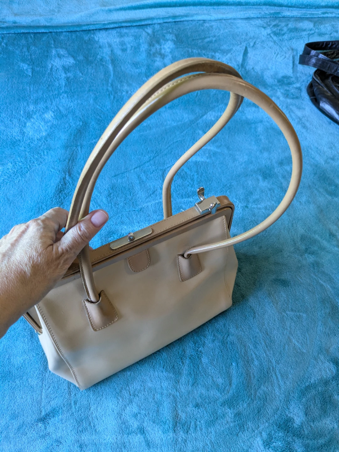 TOWN Genuine Leather Handbag - photo 2