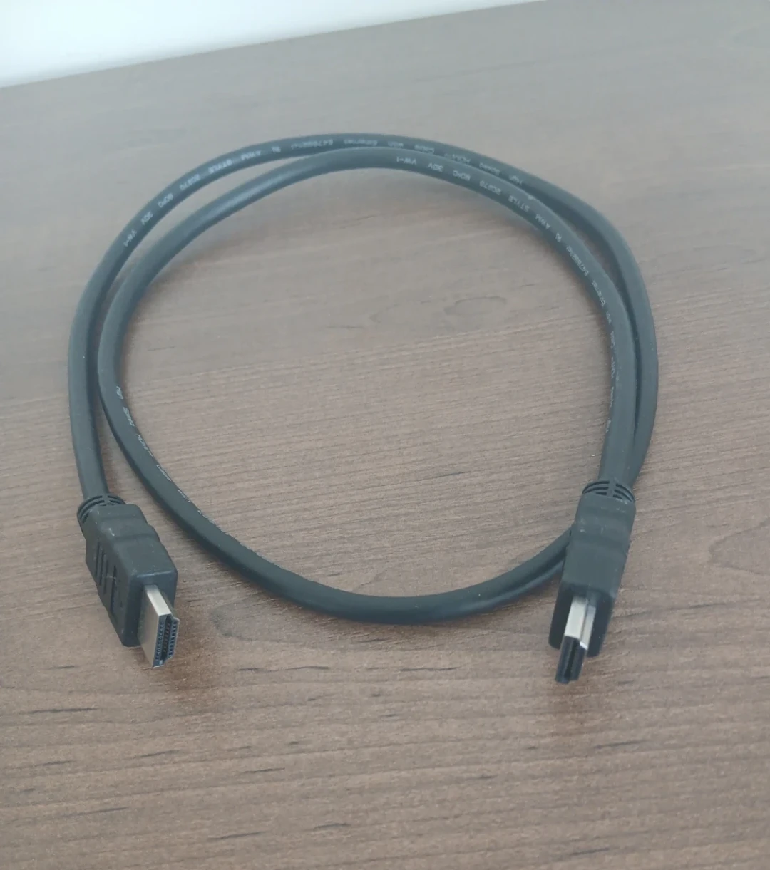 Black HDMI Cable