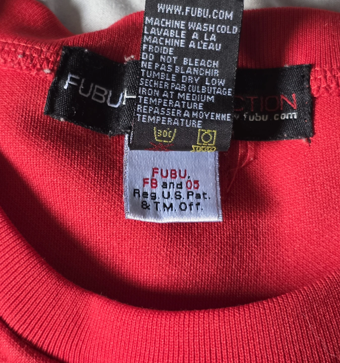 Vintage 2003 FUBU Red Jersey Authentic - photo 3