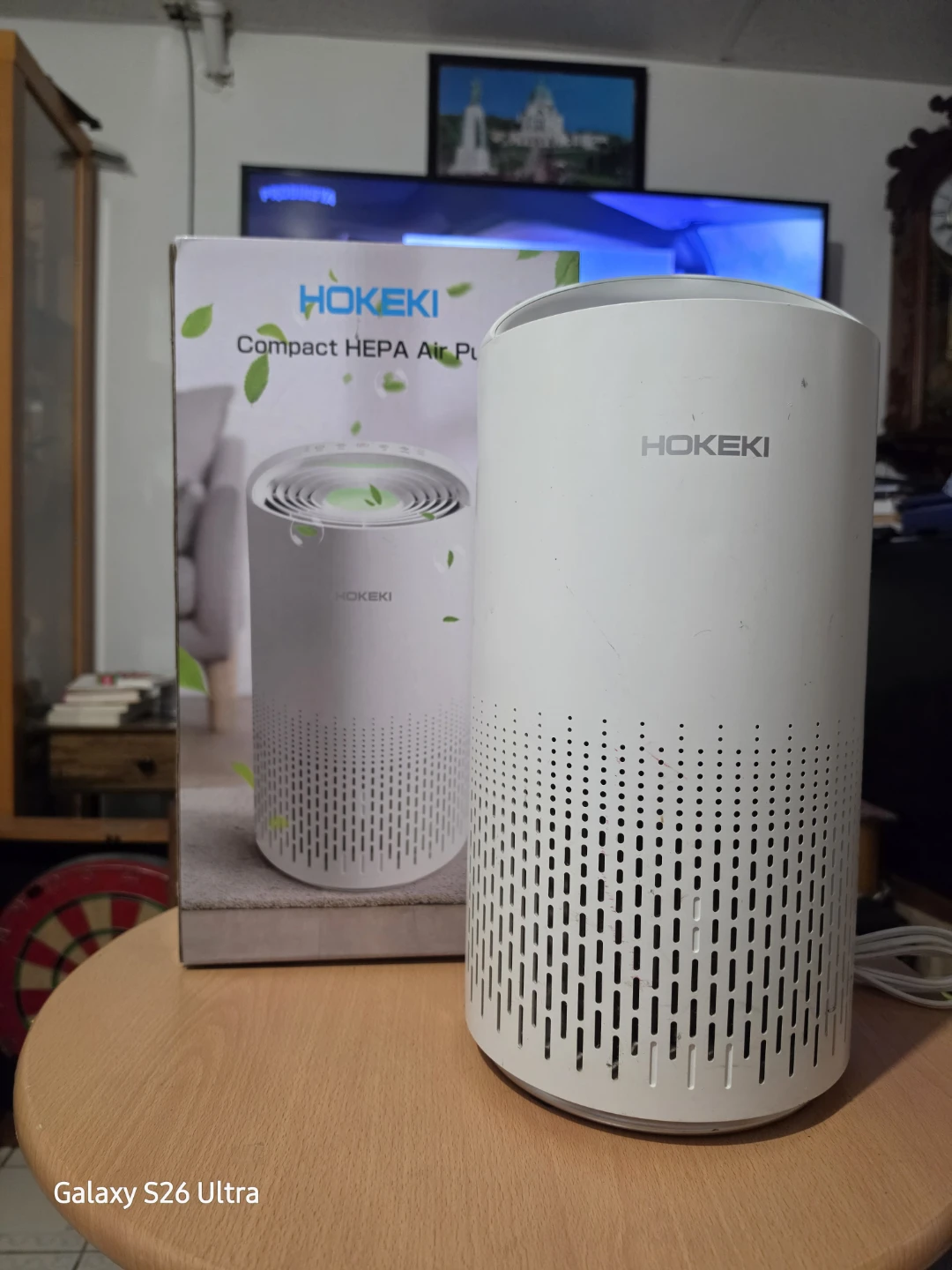 HOKEKI Compact Hepa Air Purifier for Room Up To 1095 Ft - photo 3