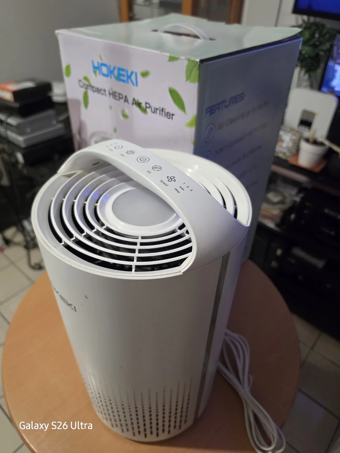 HOKEKI Compact Hepa Air Purifier for Room Up To 1095 Ft - photo 4