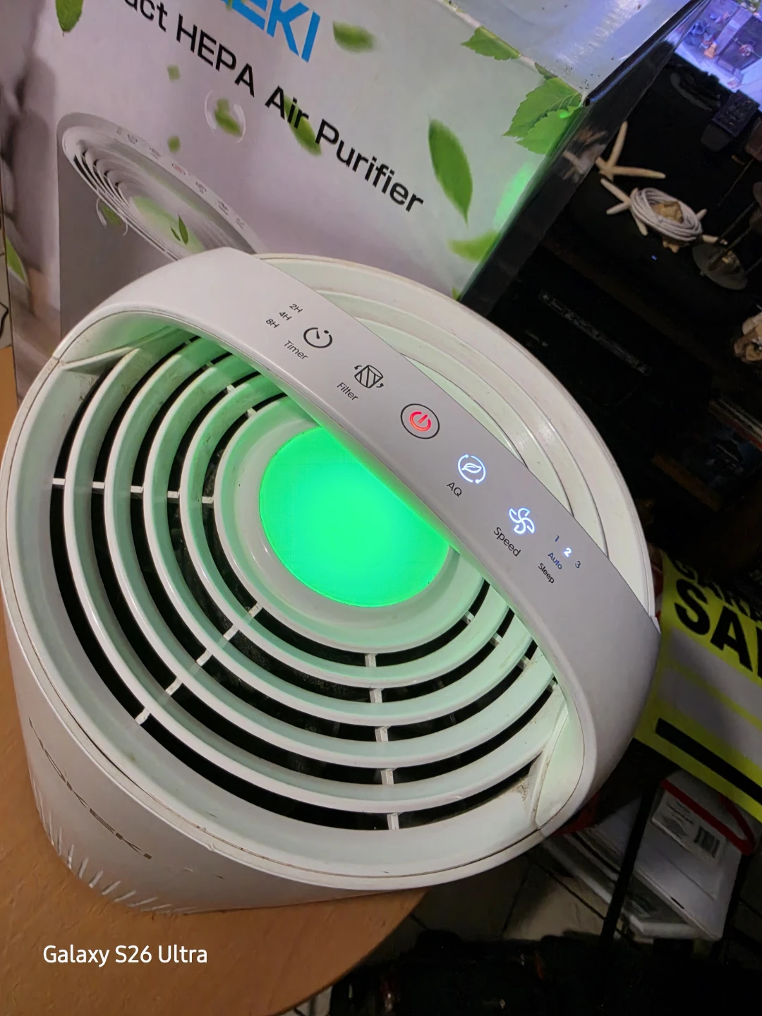 HOKEKI Compact Hepa Air Purifier for Room Up To 1095 Ft - photo 5