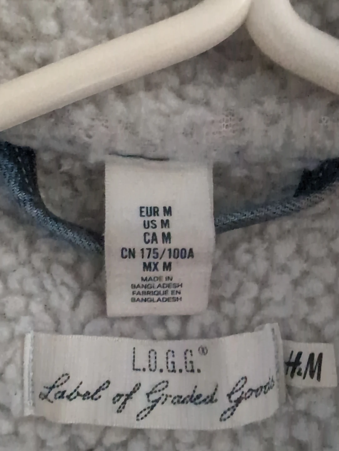 L.O.G.G. by H&M Sherpa Lined Denim Jacket - photo 3