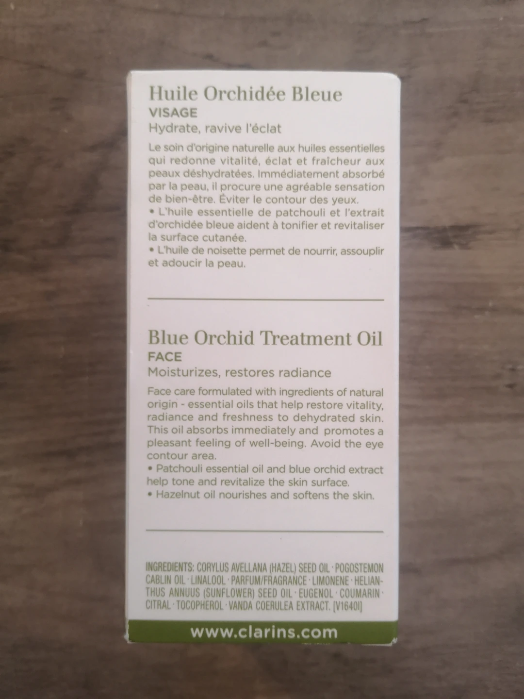 Clarins Blue Orchid Treatment Oil 30 mL - photo 4