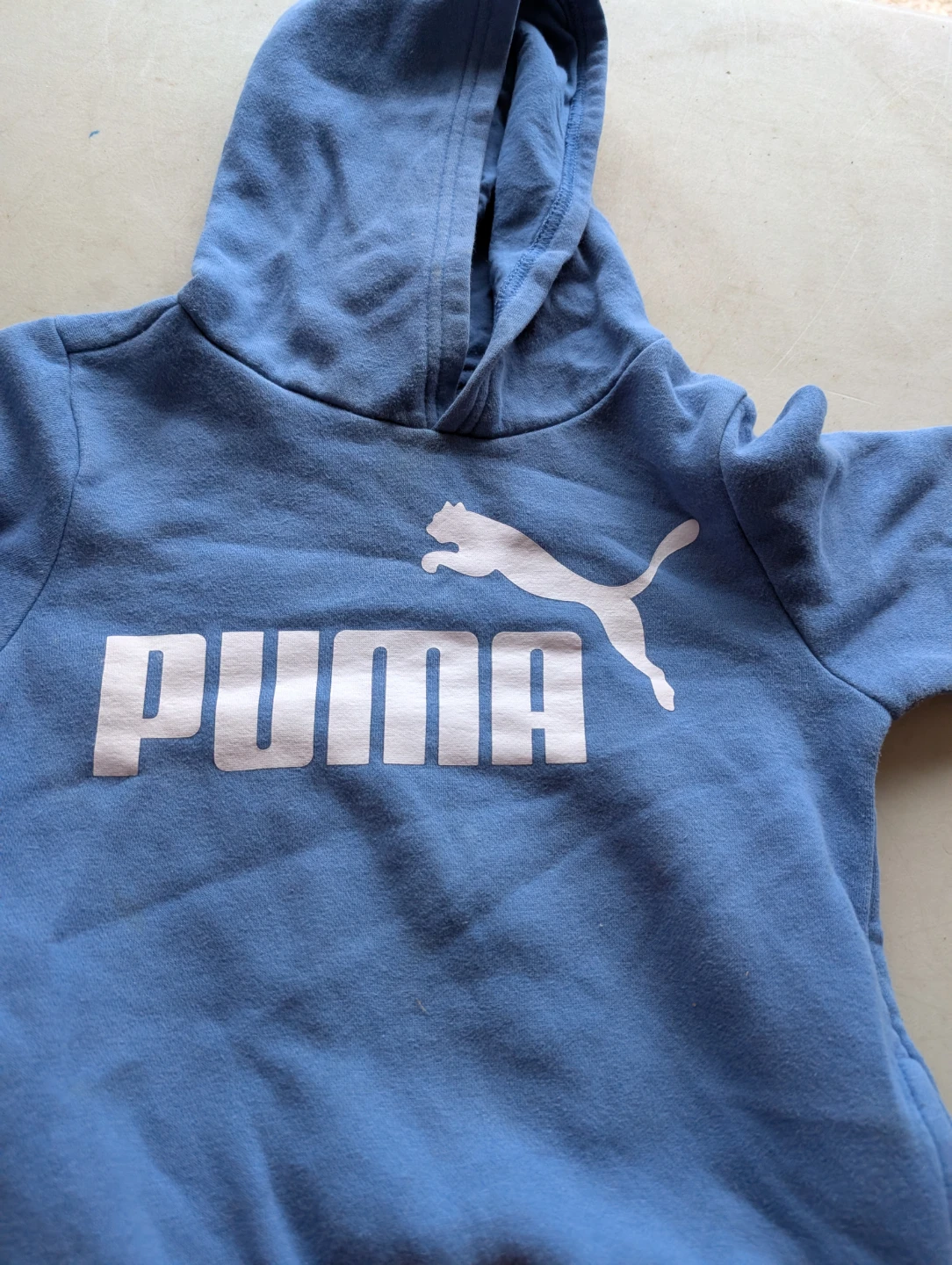 Puma Kids Blue Hoodie Size 7 - photo 2