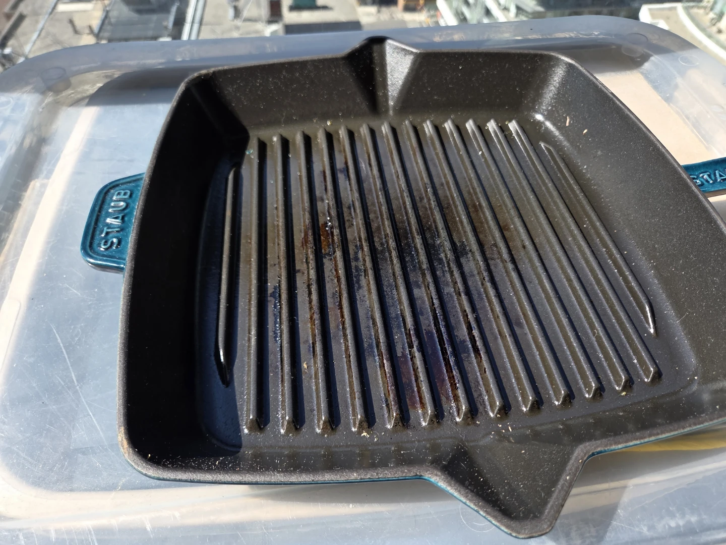 Staub Cast Iron Grill Pan - photo 2