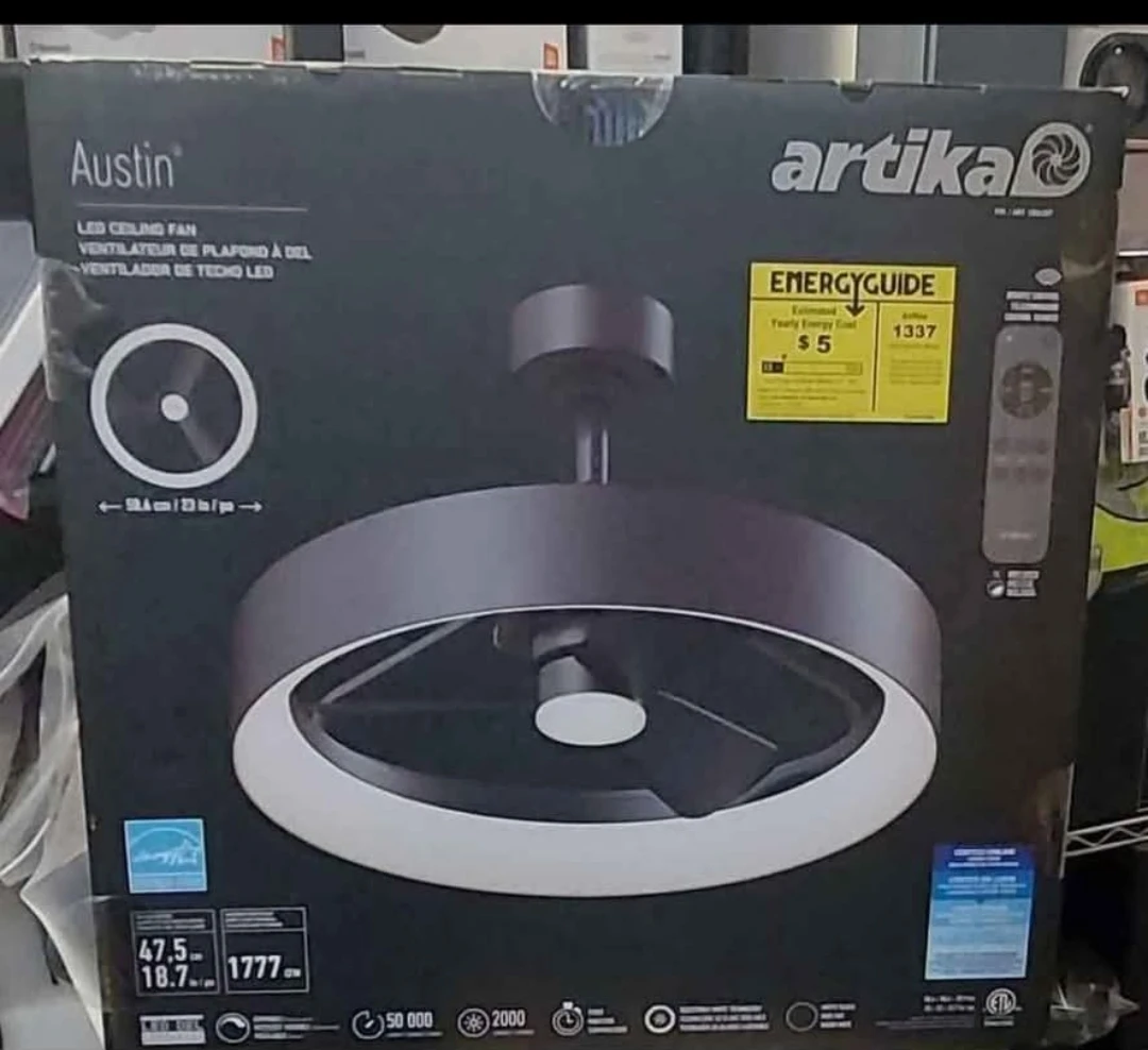 Artika Austin LED Ceiling Fan with Light - photo 3