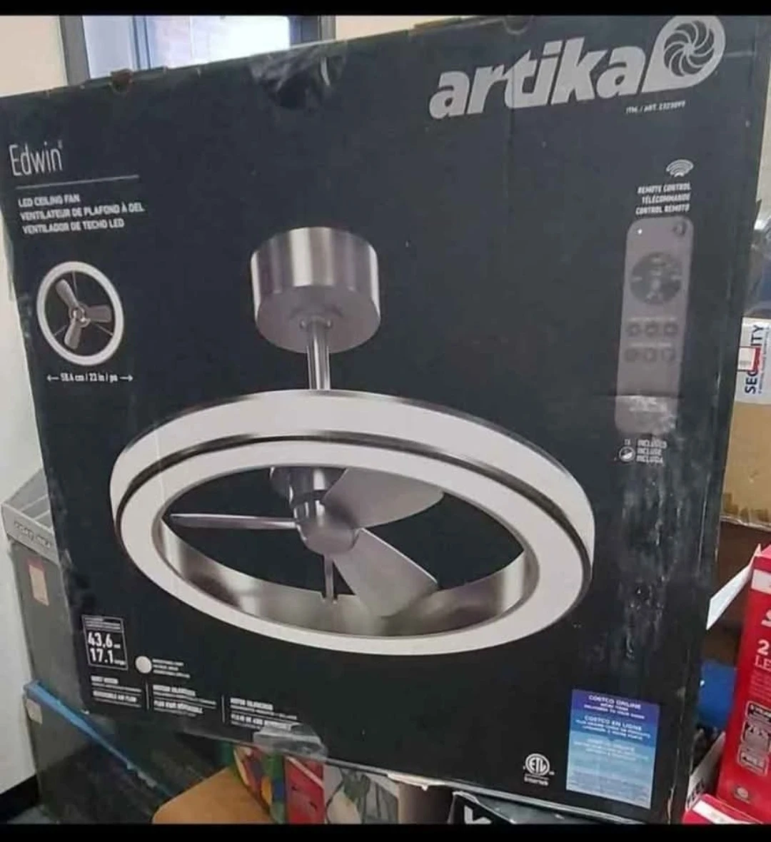 Artika Austin LED Ceiling Fan with Light - photo 5